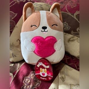 Regina the corgi squishmallow 8”